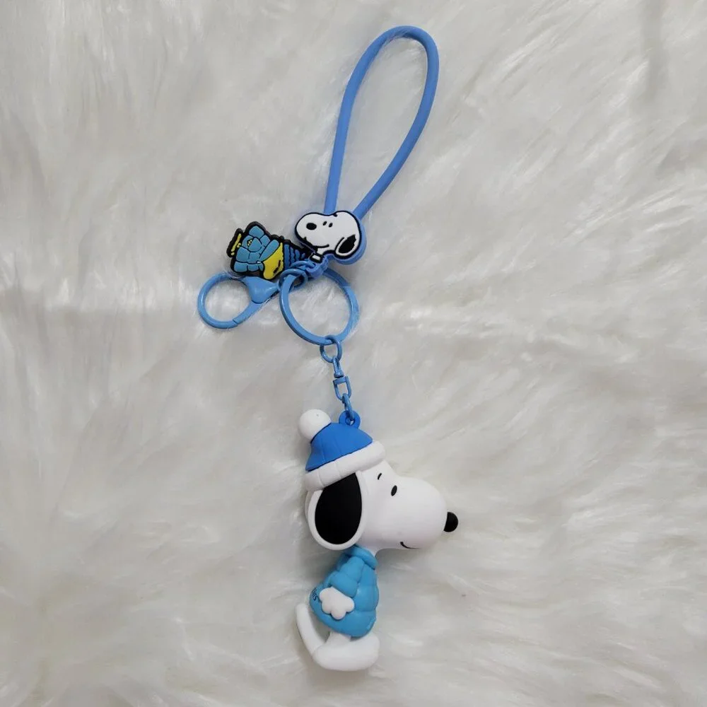Peanuts Snoopy Winter Design Keychain